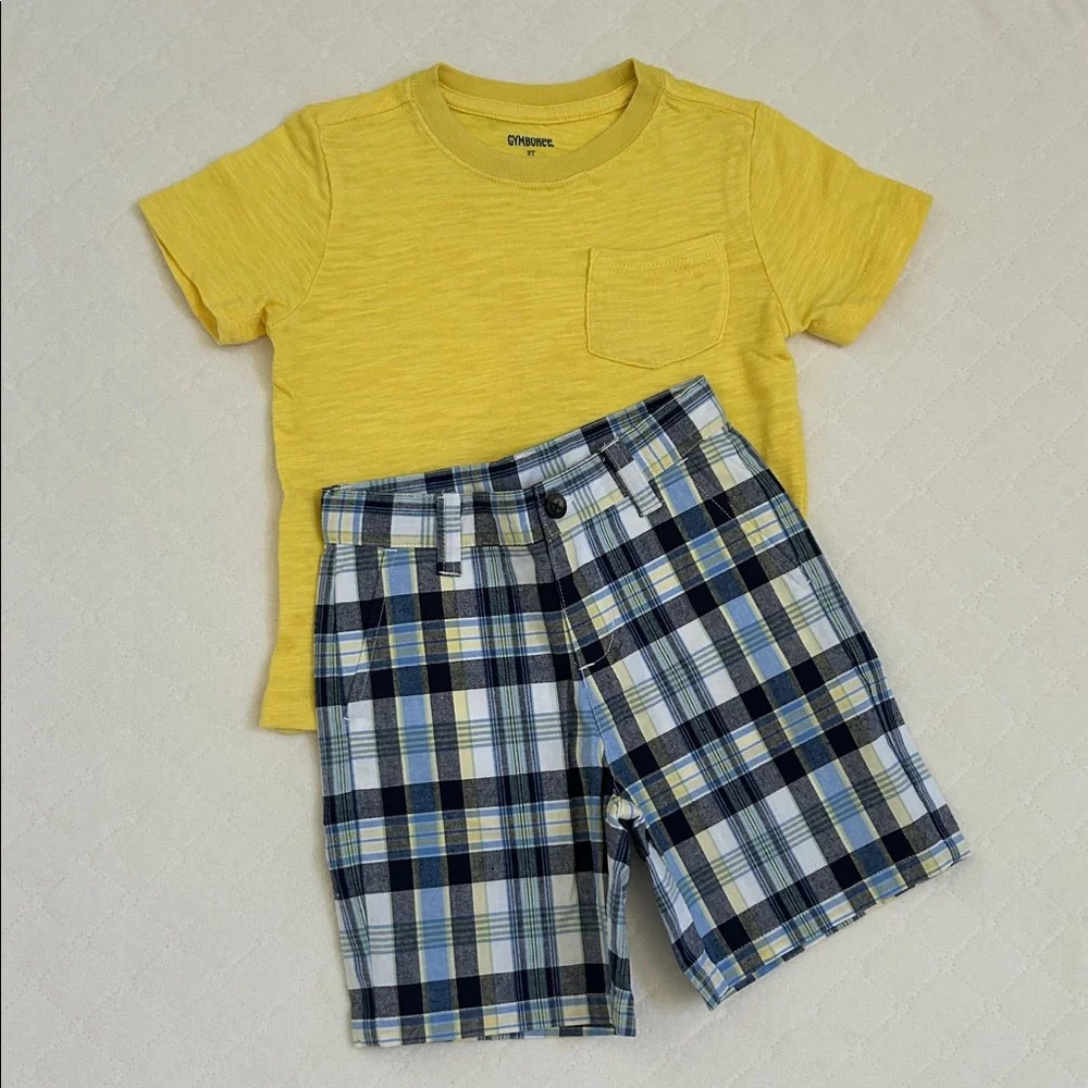 Gymboree | Yellow Pocket T-shirt | 2T
